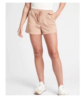 Athleta Farallon Heathered Shorts Drawstring Size 0